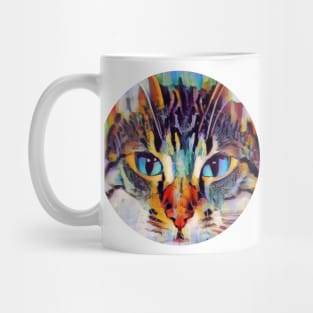 Bright-Eyed floppy cat Mug
